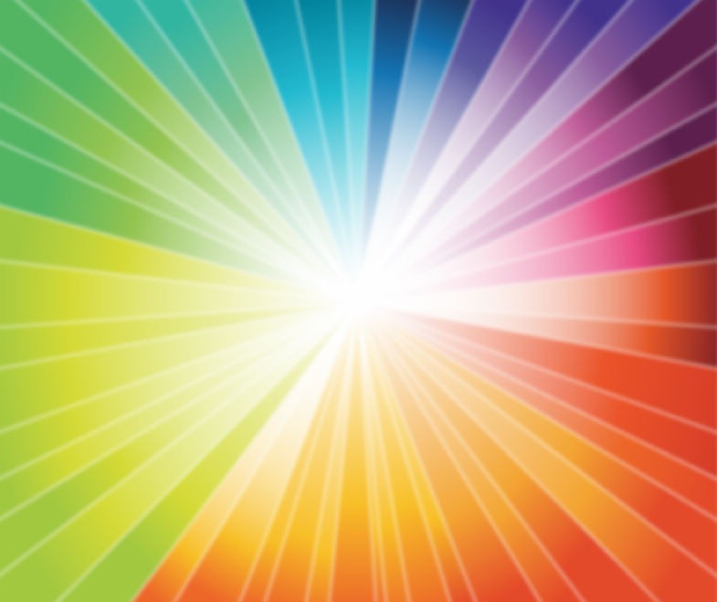 785x659 Wallpaper And Desktop For Pc Rainbow Burst Vector Graphic Free