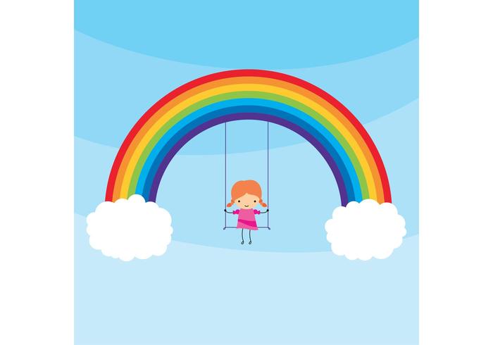 700x490 Rainbow Free Vector Art