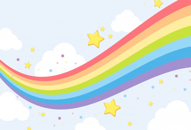 626x425 Colorful Rainbow Set Vector Free Download