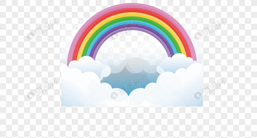860x464 Colorful Rainbow Vector Material Png Image Picture Free Download