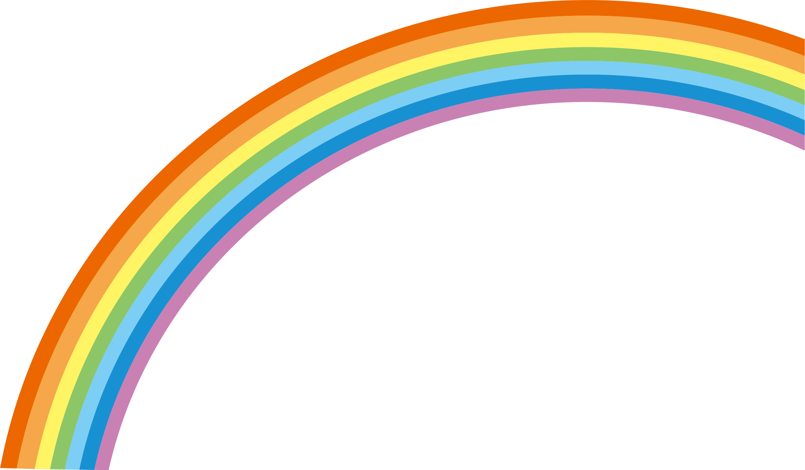 Rainbow Vector Png Images In Collection 2583x1510 Rainbow Vector Png Images In Collection