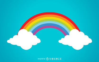 Rainbow Vector Graphics To Download 416x260 Rainbow Vector Graphics To Download