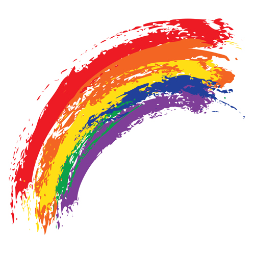 Watercolor Oil Painting Rainbow Background Vector Free Download 500x500 Watercolor Oil Painting Rainbow Background Vector Free Download