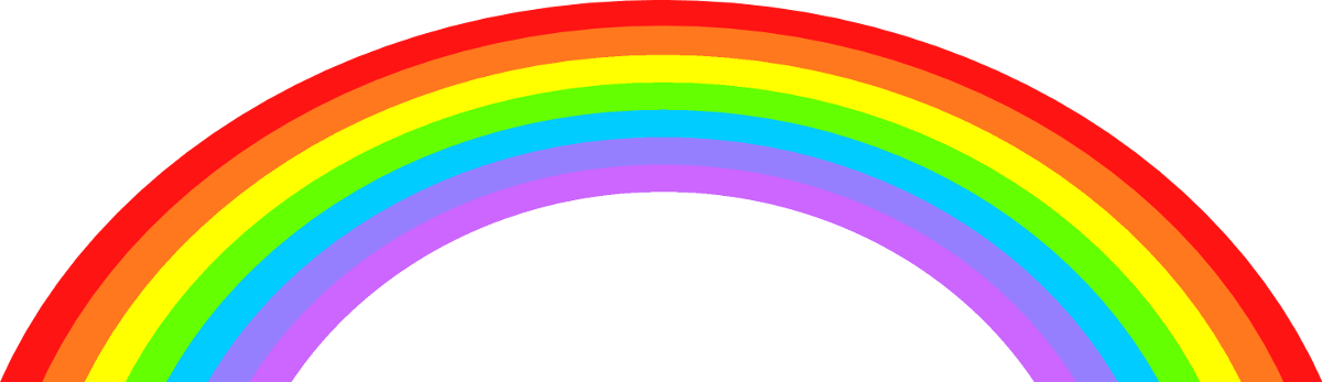 1200x347 Download Rainbow Vectors Download Vector Art Hd Photo Clipart Png