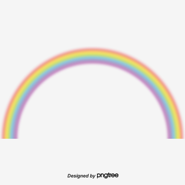 640x640 Rainbow, Color, Rainbow Vector Png Transparent Clipart Image