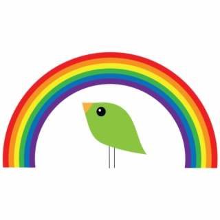 320x320 Rainbow Publishing Logo Vector Branding Illustration