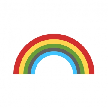 360x360 Rainbow Vector Png, Vector, And Clipart With Transparent