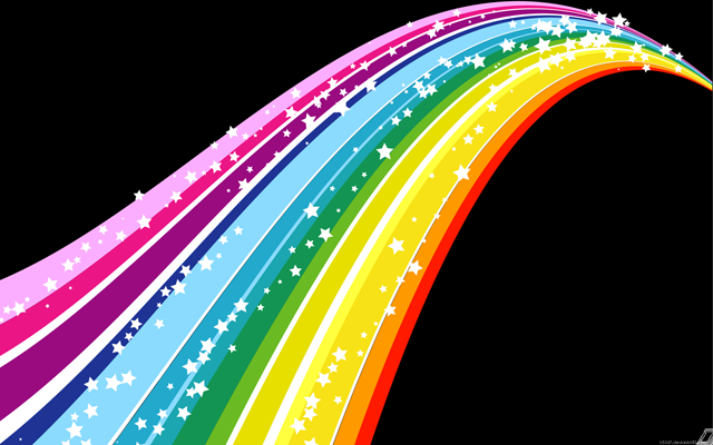 640x400 Rainbow Vector Png Images In Collection