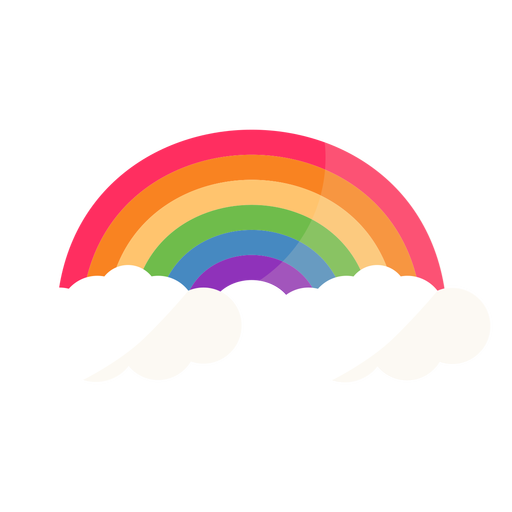 512x512 Rainbow Arc Arch Flat