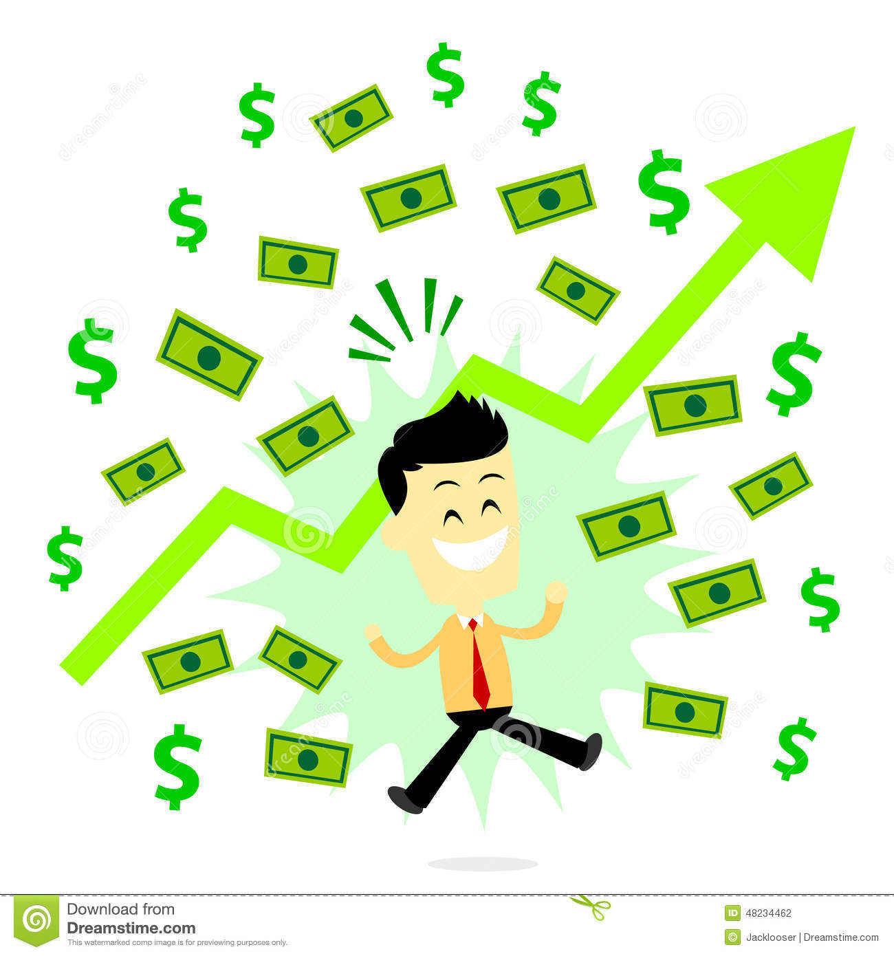1300x1390 Making It Rain Money Clipart