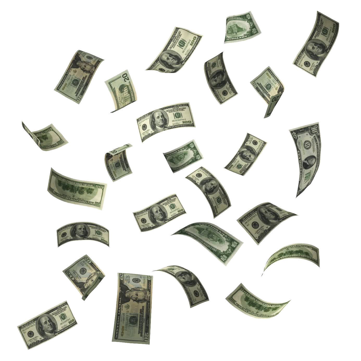 1386x1385 Money Free Png Images, Money Sack, Dollar, Coins