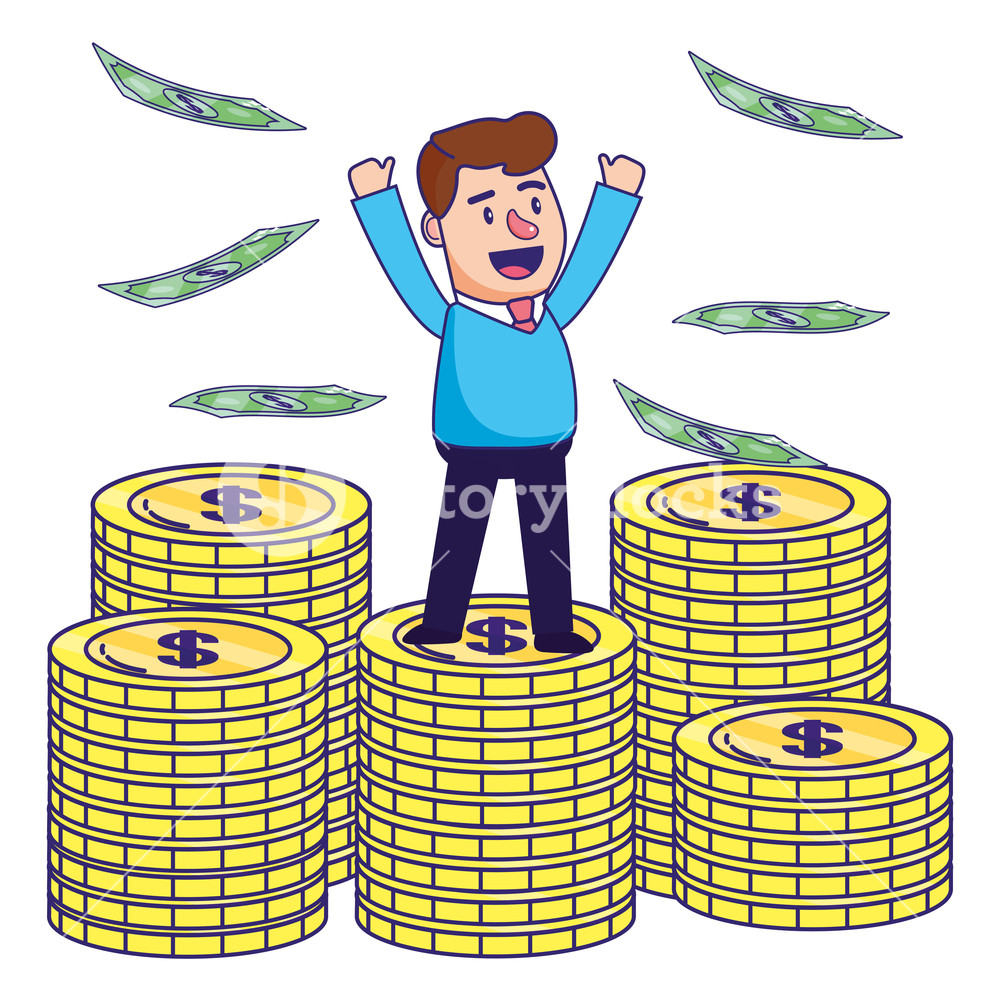 1000x1000 Businessman Banking Financial Planning Achievement Successful