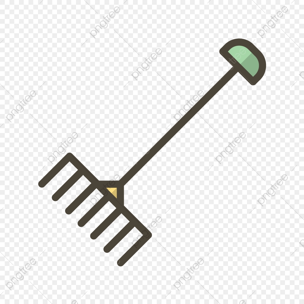 1024x1024 Rake Vector Icon, Rake Icon, Farming Icon, Agriculture Icon Png