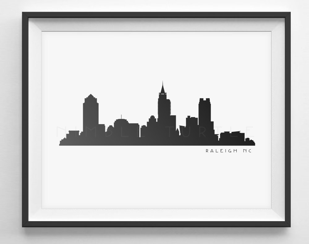 Raleigh Skyline Vector at Vectorified.com | Collection of Raleigh ...