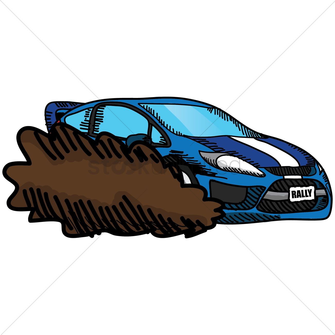 1300x1300 Race Car Vector Image