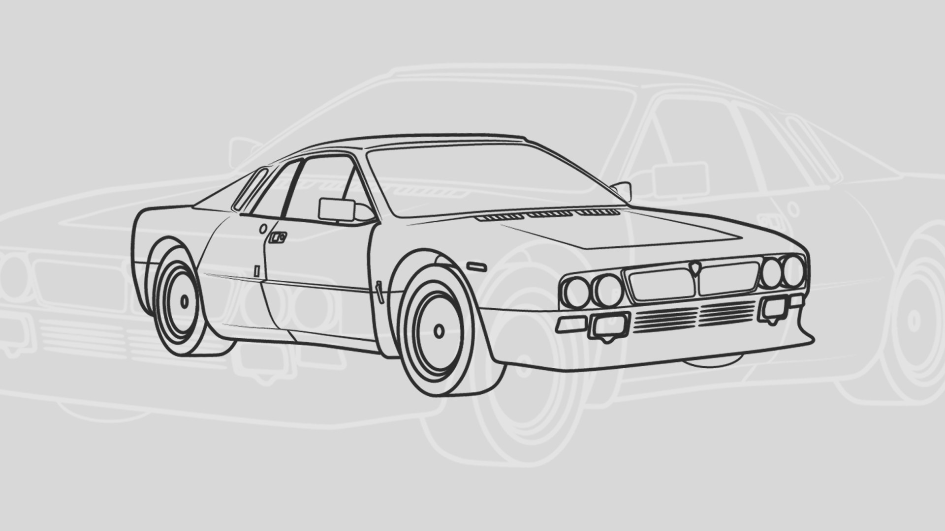 1920x1080 Wallpaper Drawing, Illustration, Vehicle, Cartoon, Vector