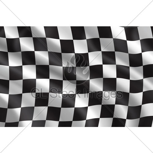 500x500 Vector Rally Or Car Races Flag Gl Stock Images