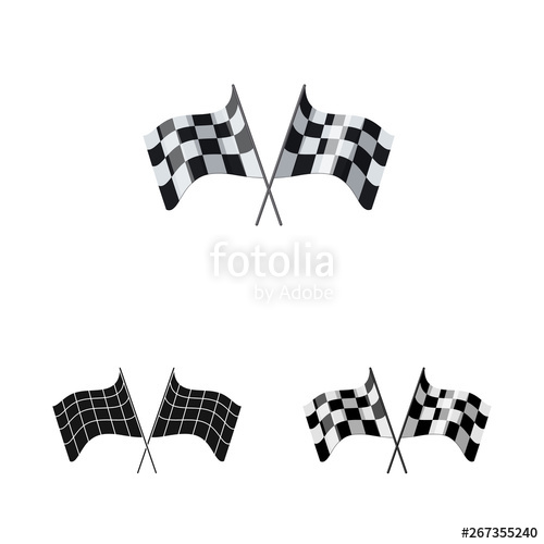 500x500 Vector Design Of Car And Rally Symbol Set Of Car And Race Stock