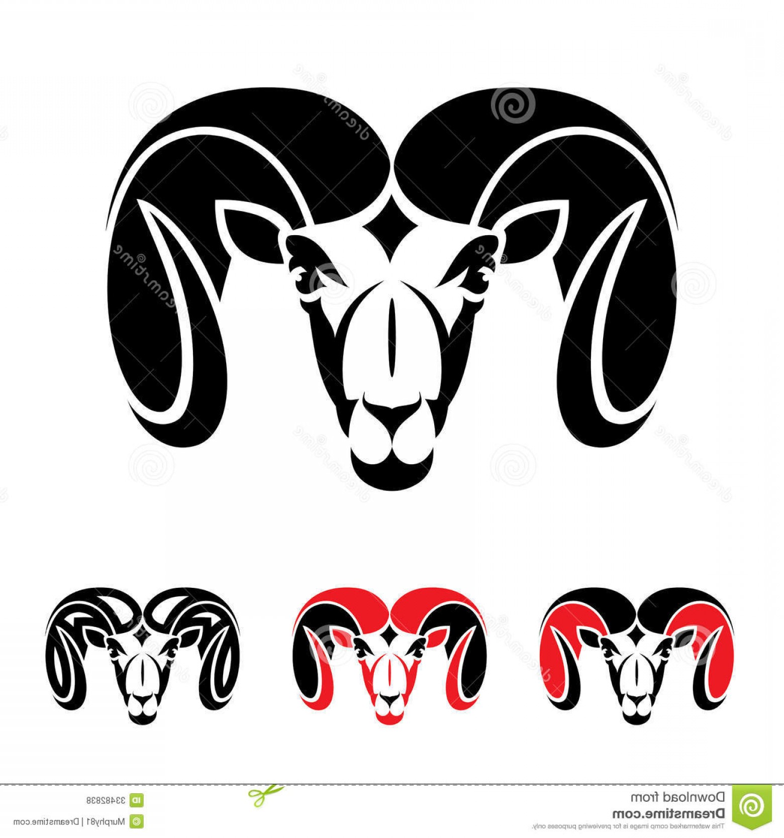 1560x1668 Royalty Free Stock Photos Ram Animal Vector Illustration Head