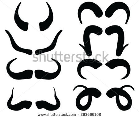 450x380 Ram Horn Clipart