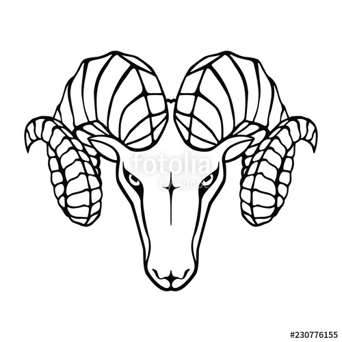 Ram Horn Vector at Vectorified.com | Collection of Ram Horn Vector free ...