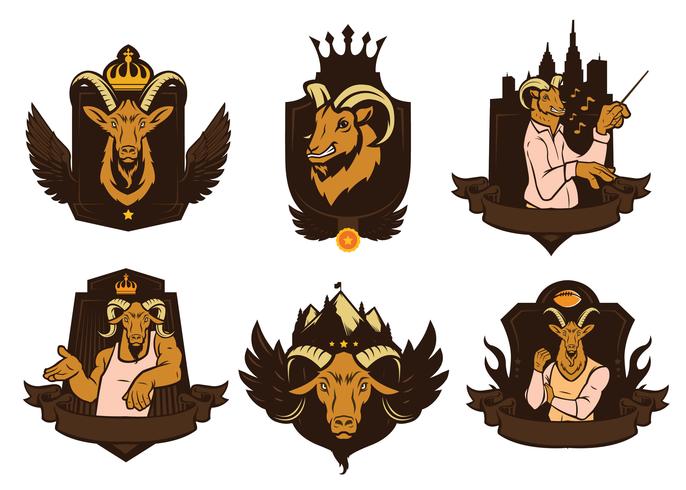 686x490 Ram Free Vector Art