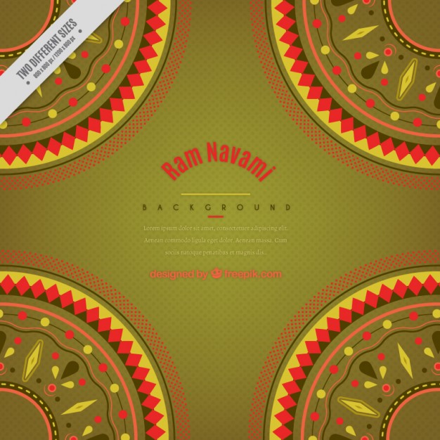 626x626 Geometric Shapes Ram Navami Background Free Vectors Ui Download