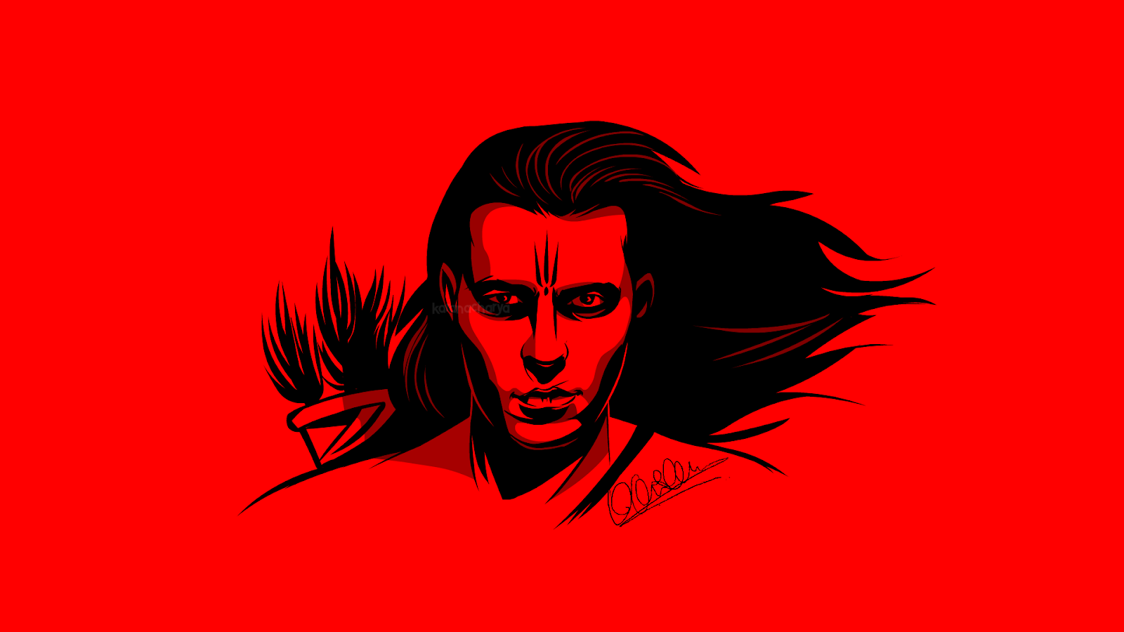 1600x900 Karanacharya Ram Vector Art