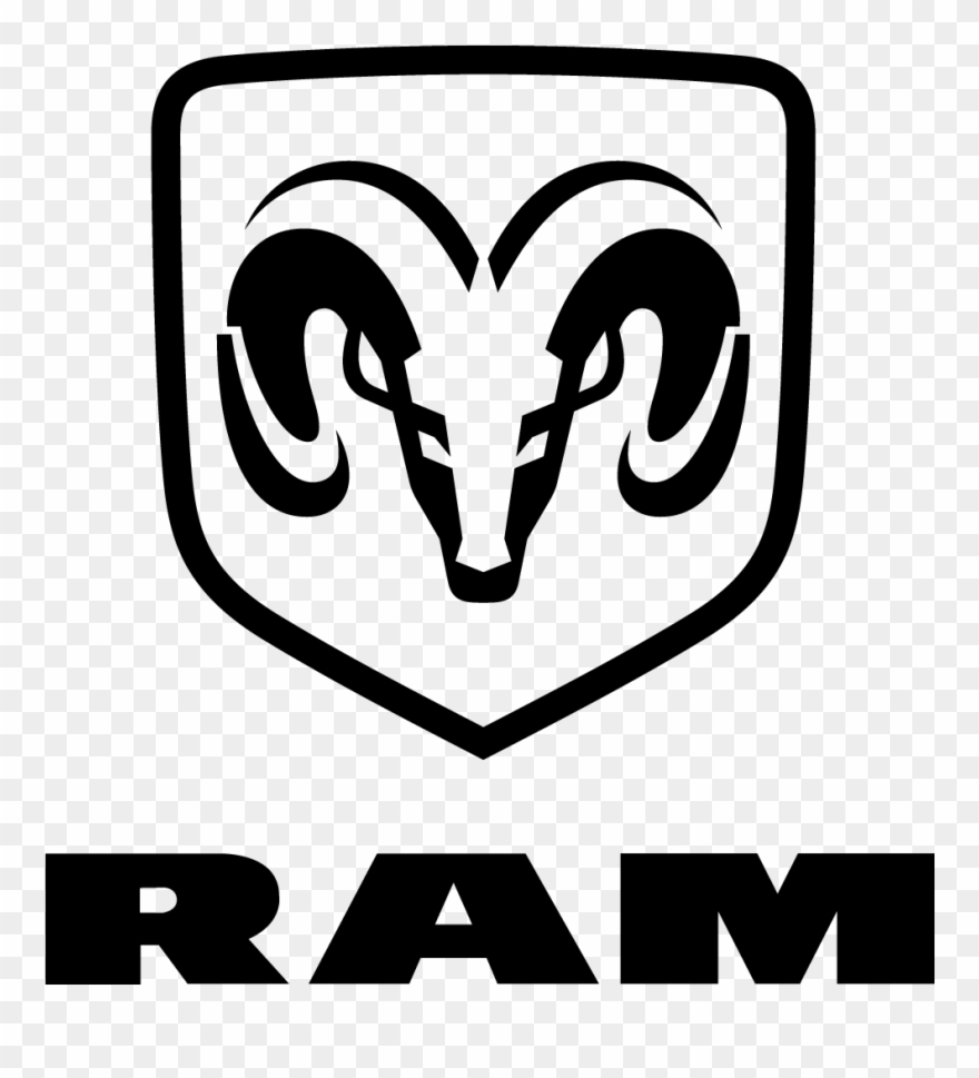 880x969 Collection Of Free Ram Vector Black And White