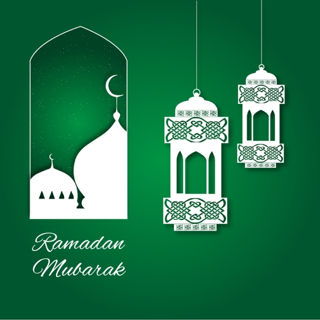 640x640 Islamic Holy Week Ramadan Background, Background, Floral, Gold Png