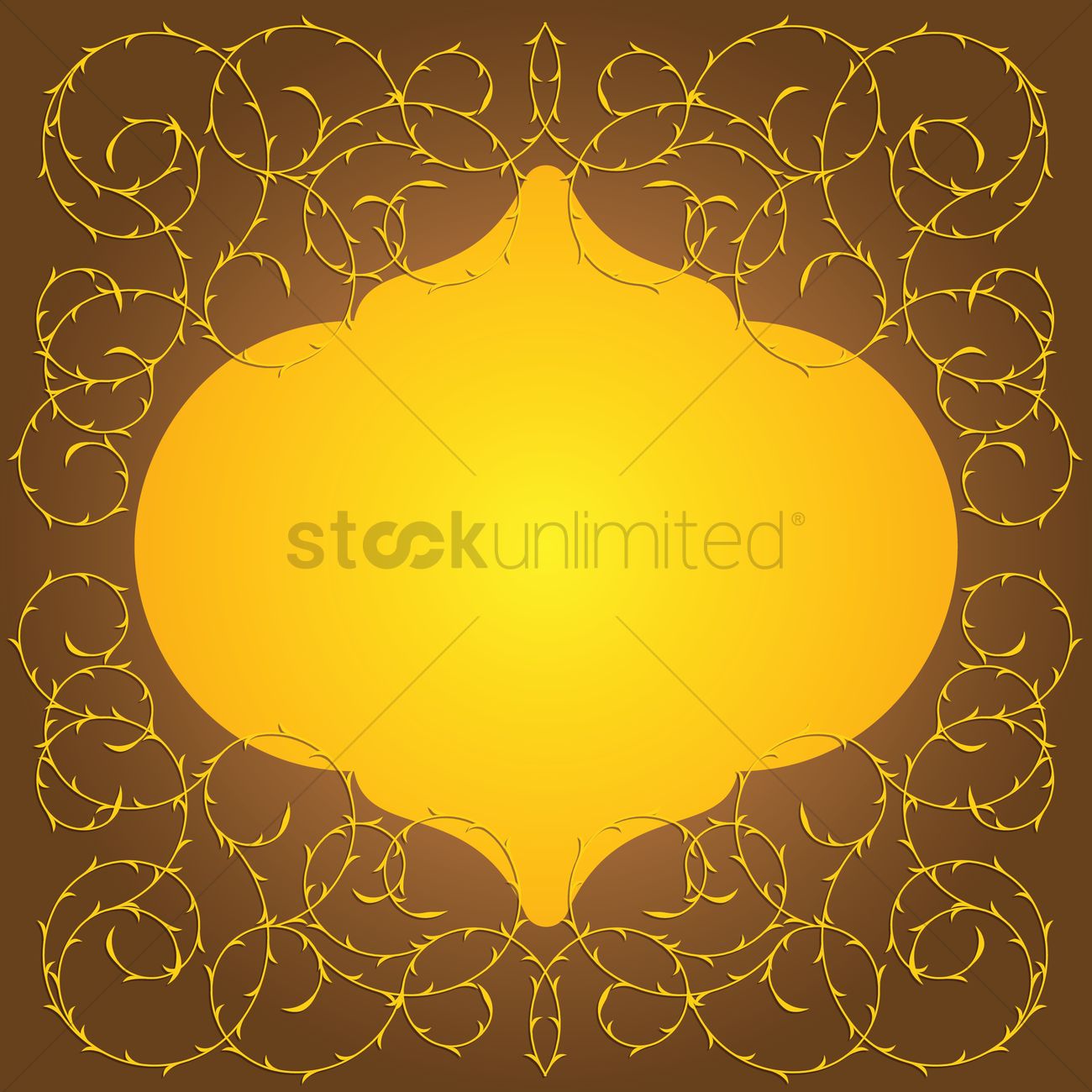 1300x1300 Decorative Ramadan Background Design Vector Image