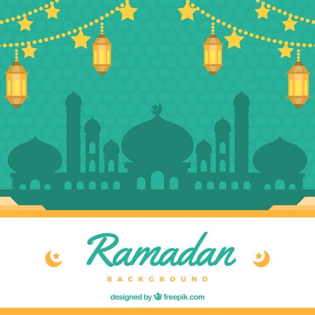 Ramadan Background With Lamps And Mosque Silhouette Download 626x626 Ramadan Background With Lamps And Mosque Silhouette Download