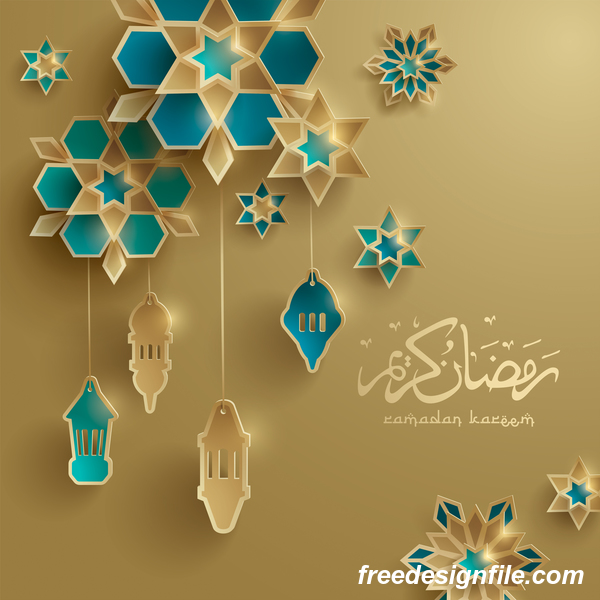 Beige Ramadan Background With Decor Glantern Vector Free Download 600x600 Beige Ramadan Background With Decor Glantern Vector Free Download