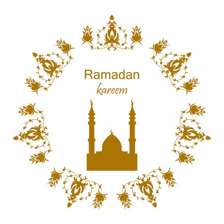 450x450 Ramadan Greetings Card Vector Illustration Royalty Free Vector