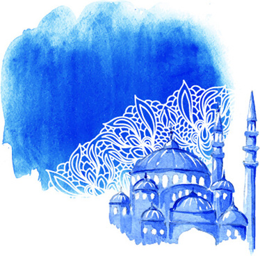 374x368 Ramadan Free Vector Download