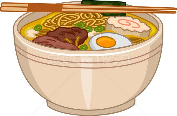 600x395 Food Ramen Vector Illustration Lenm