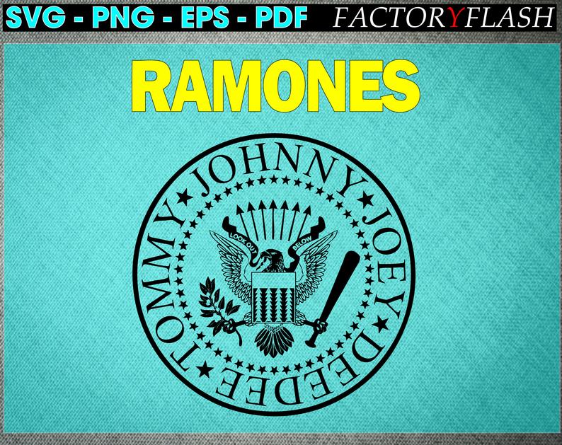 794x629 Ramones Vector Logo Pdf Clipart Digital Etsy