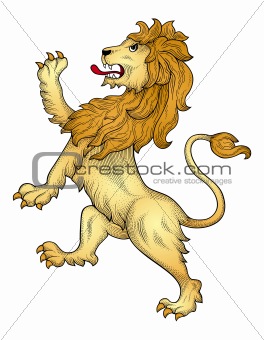 264x340 Image Rampant Lion Vector From Crestock Stock Photos