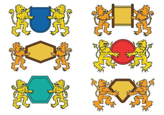 632x443 Lion Rampant Vector Free Vector Download Cannypic