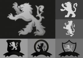 285x200 Lion Rampant Free Vector Graphic Art Free Download