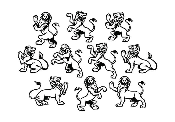 700x490 Free Lion Rampant Vector Free Graphics Uihere