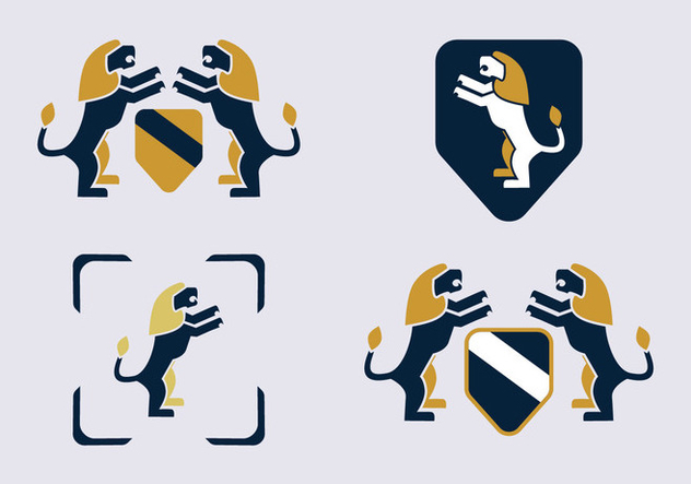 632x443 Free Rampant Lion Vector Free Vector Download Cannypic