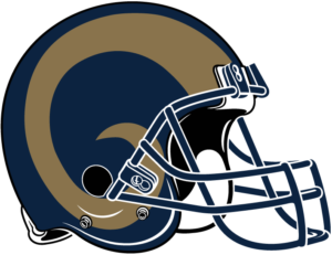Los Angeles Rams Helmet History Custom Refurbished Rams Helmet 300x231 Los Angeles Rams Helmet History Custom Refurbished Rams Helmet