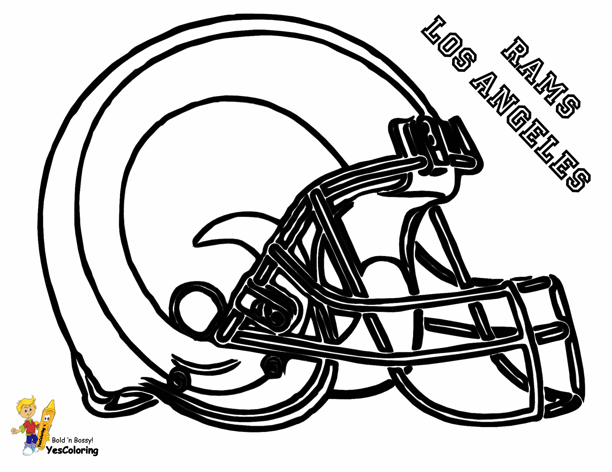 Pro Football Helmet Coloring 2000x1545 Pro Football Helmet Coloring