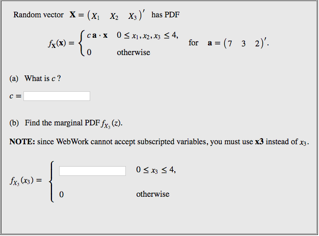 626x463 Random Vector X =