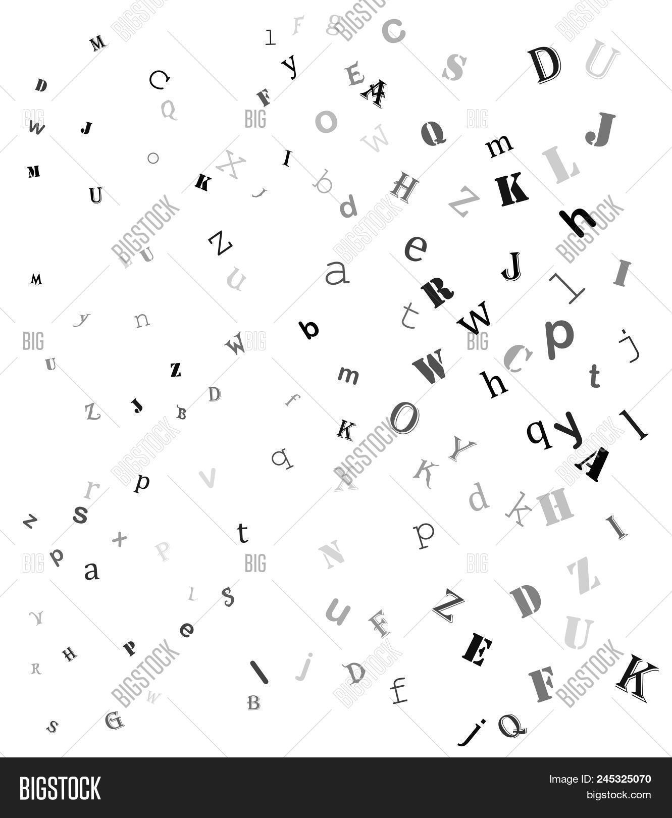 1331x1620 Beautiful Alphabet Letter Designs M Falling Random Vector Photo