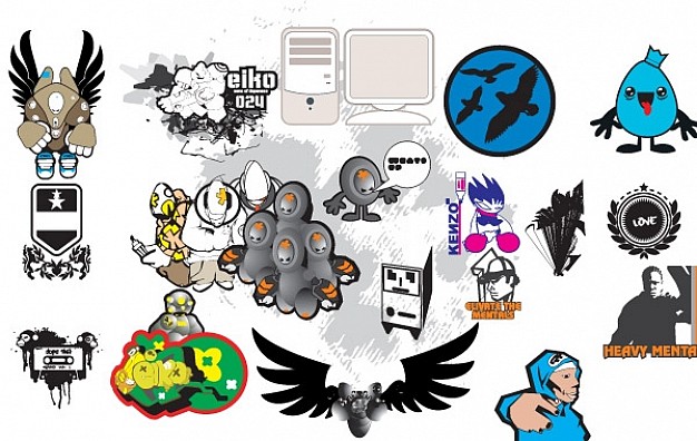 626x396 Random Vectors Doodles Vector Free Download