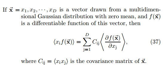 546x218 Expectation Of Gaussian Random Vector Arbitrary Function Thereof