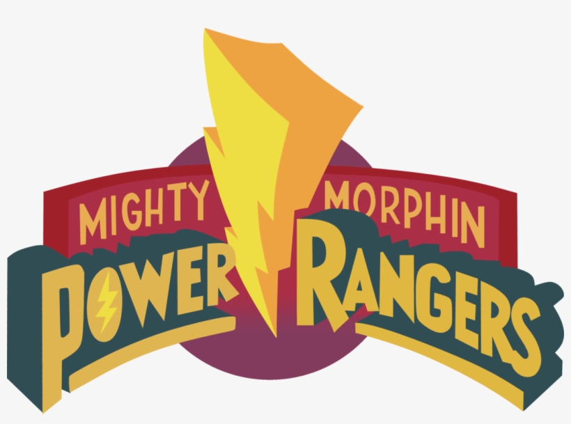 820x609 Mighty Morphin Power Rangers Logo Vector Transparent Png