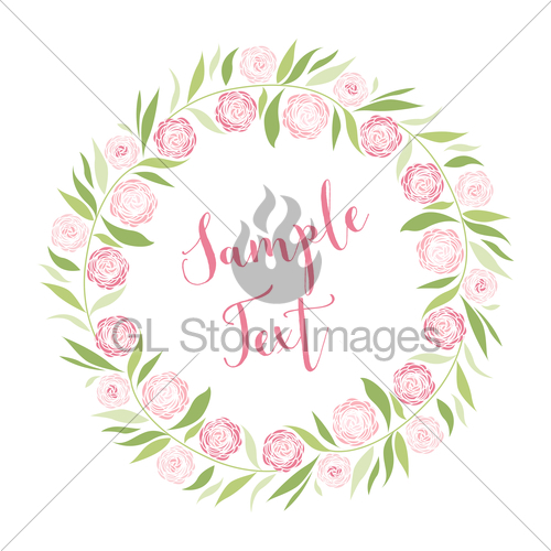 500x500 Vector Ranunculus Flower Gl Stock Images